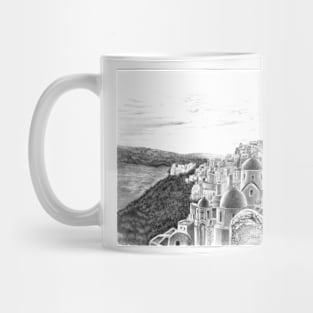 San Torini Greece Mug